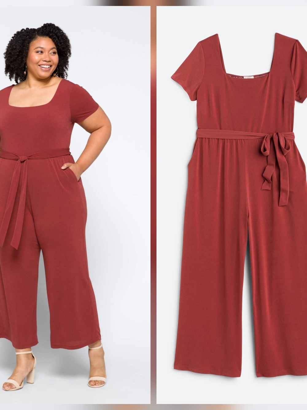 Kaileigh Wide Leg Jumpsuit 2X